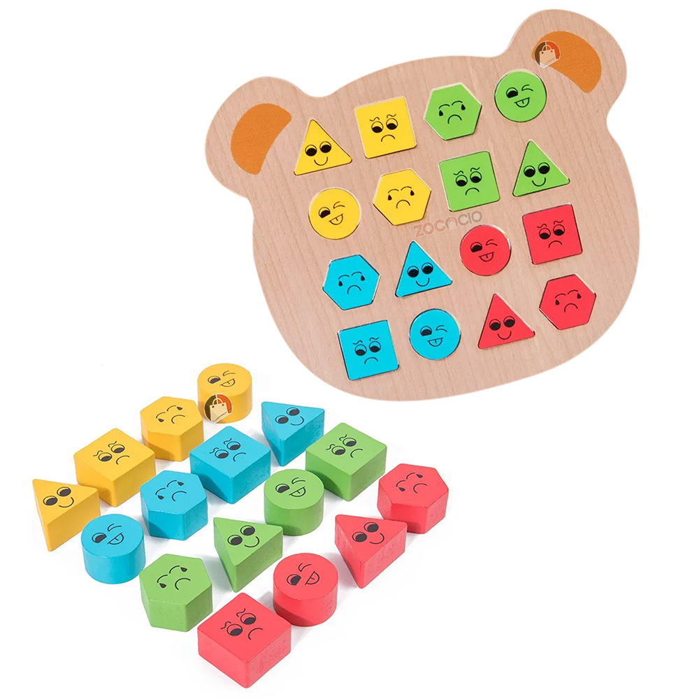 Juego Didáctico Rompecabezas De Colores